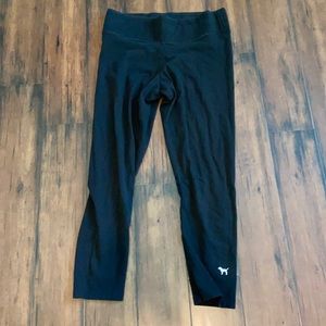 black PINK yoga leggings